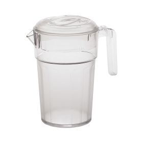 Pitcher 34 oz Clear with Lid
