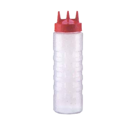 Squeeze Bottle 24 oz Clear Tri-Tip