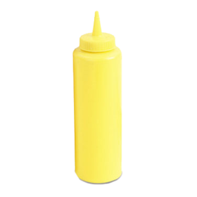 Squeeze Bottle 12 oz Yellow