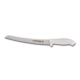 Bread Knife 10", White Sofgrip Handle