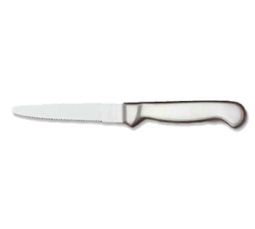 Steak Knife 5", SS Handle Round Tip