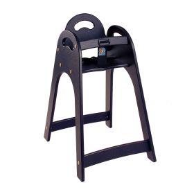 High Chair Black Poly Stackable