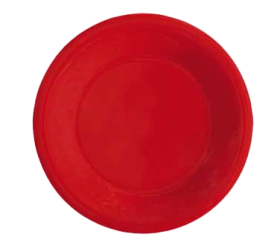 Plate 6" w/ Rim Red Sensation