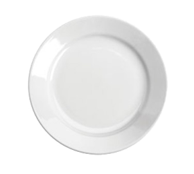 Undecorated Plate 6 1/4