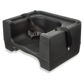 Booster Seat Dual Sided 50 lb Black