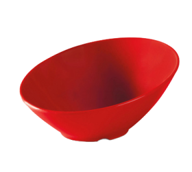 Bowl 12 oz Red Sensation Plastic