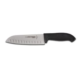 Santoku Knife 7", Black Sofgrip Handle