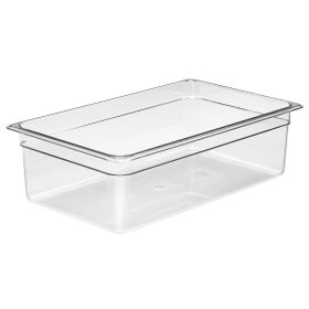 Food Pan Full Size 6" Deep Clear