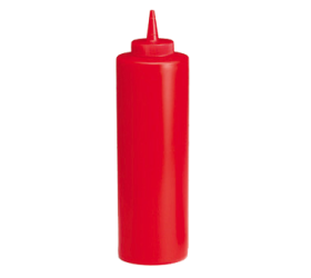 Squeeze Bottle 24 oz Red