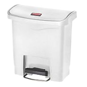 Step-On Container 4 1/2 Gallon White