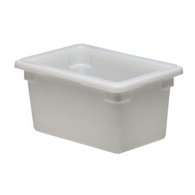 Food Box Half Size 9" Deep White