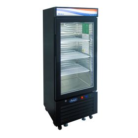 Merchandiser Refrigerator 1 Door Black