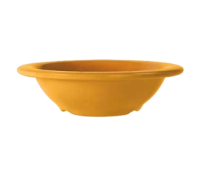 Bowl 4 oz Tropical Yellow Plastic