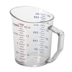 Measuring Cup 1 Pint Clear Poly