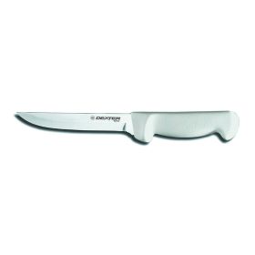 Boning Knife 6", Wide, White Handle