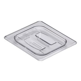 Food Pan Cover Sixth Size Clear