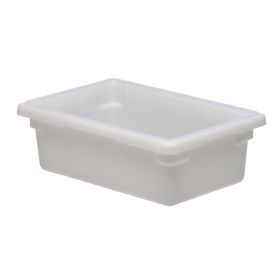 Food Box Half Size 6" Deep White