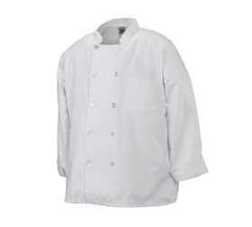 Chef's Coat Double Breasted Large White